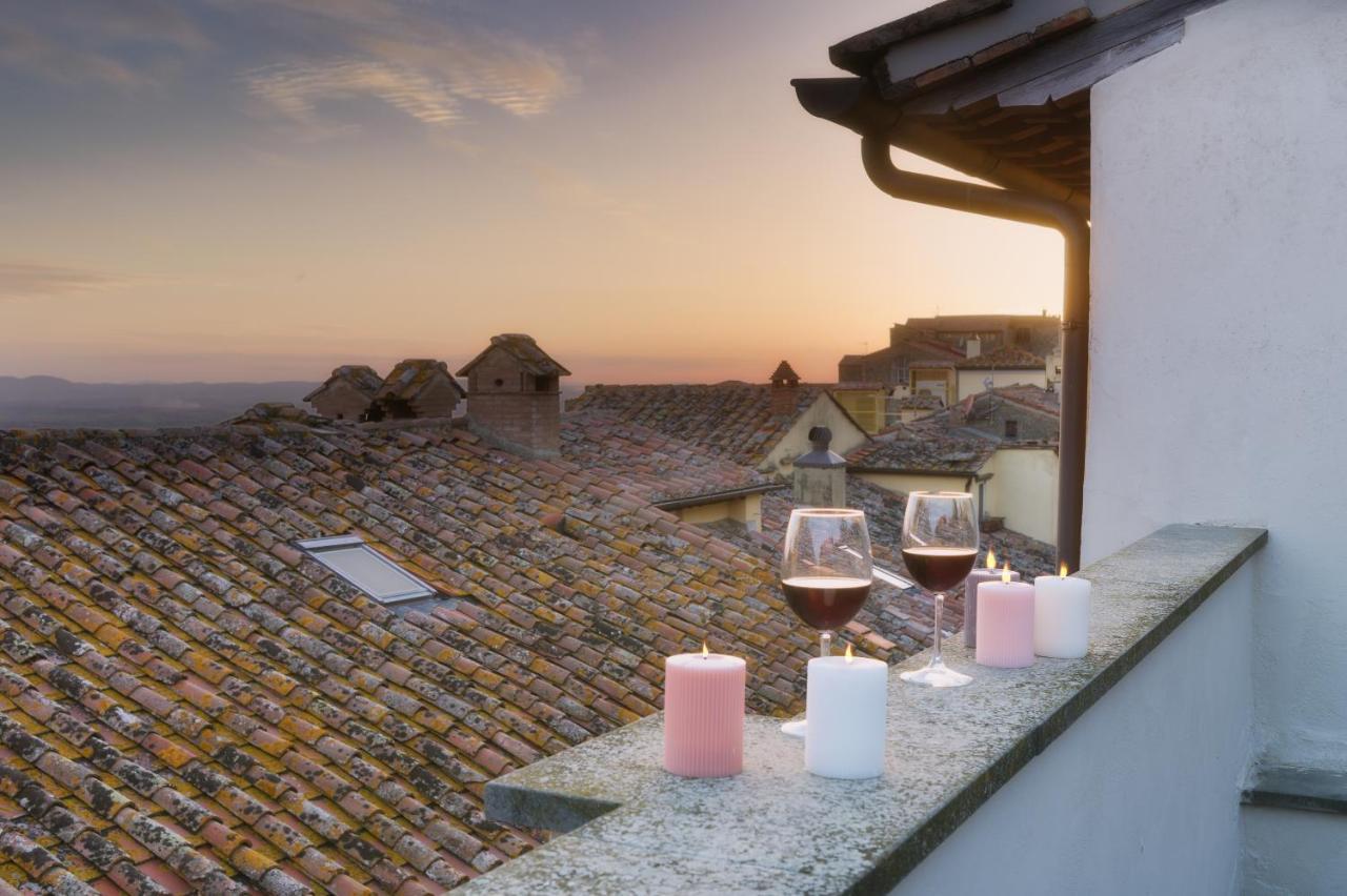 Apartamento Terrazza Silena, Centro Storico Con Vista Cortona! Exterior foto