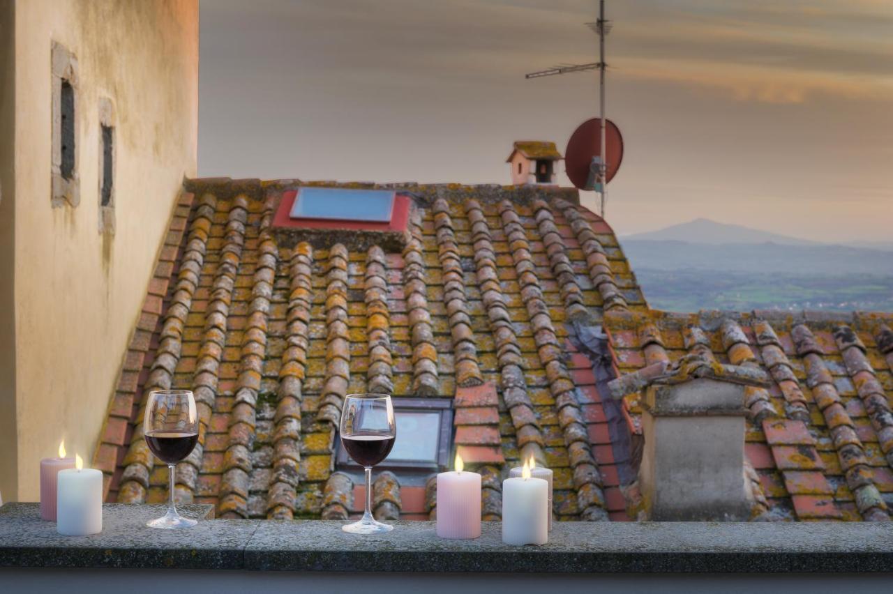 Apartamento Terrazza Silena, Centro Storico Con Vista Cortona! Exterior foto