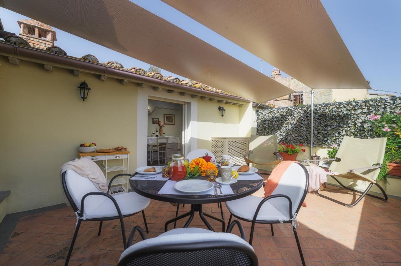 Apartamento Terrazza Silena, Centro Storico Con Vista Cortona! Exterior foto