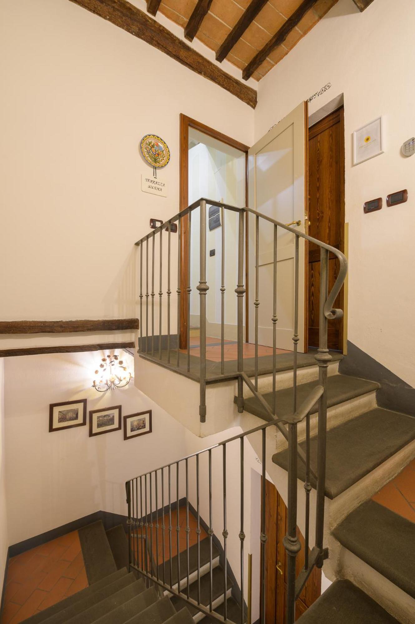 Apartamento Terrazza Silena, Centro Storico Con Vista Cortona! Exterior foto